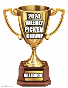 2024 Weekly Champ